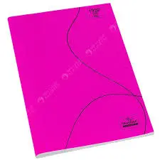 Cahier Piqué BMV 96P 24x32 PP Séyès 80Gr Rose - YAMAMA