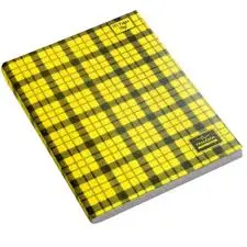 Cahier Carreaux 192P 17x22 Séyès PP 70Gr Jaune - YAMAMA