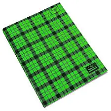 Cahier Carreaux 48P 17x22 Séyès PP 70Gr Vert - YAMAMA