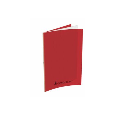 Cahier Piqué 192P 24X32 70Gr PP Rouge - CONQUERANT
