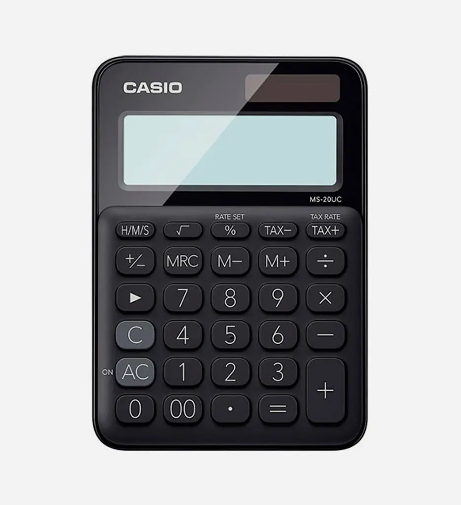 Calculatrice de Bureau MS-20UC Noir - CASIO