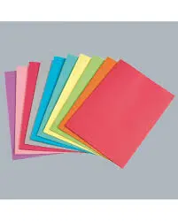 Paquet 100 Chemises bristol Assorties - Ruspina