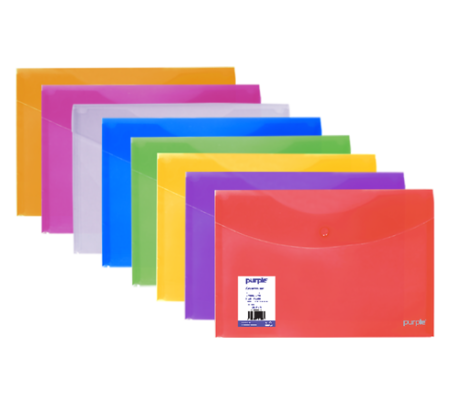 Classeur En PP Souple D20 - Purple