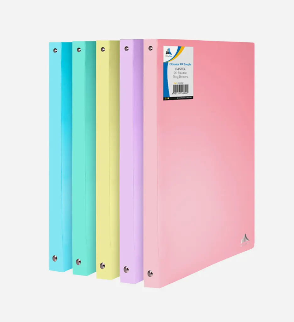 Classeur En PP Souple D20 Pastel - PURPLE