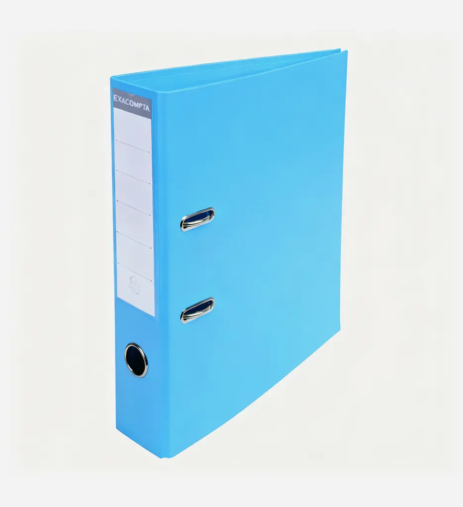 Classeur à Levier D70 Exacompta - Bleu Ciel