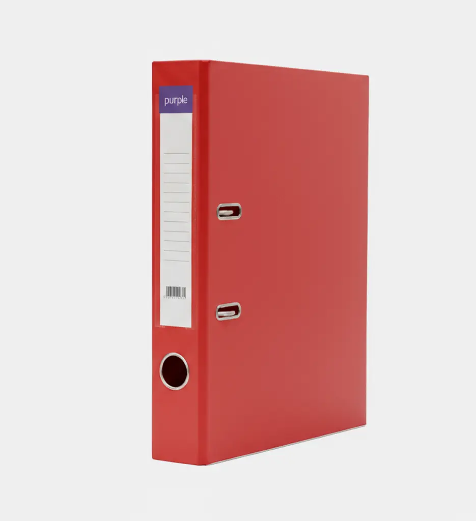 Classeur à Levier Essential D55 Rouge - PURPLE