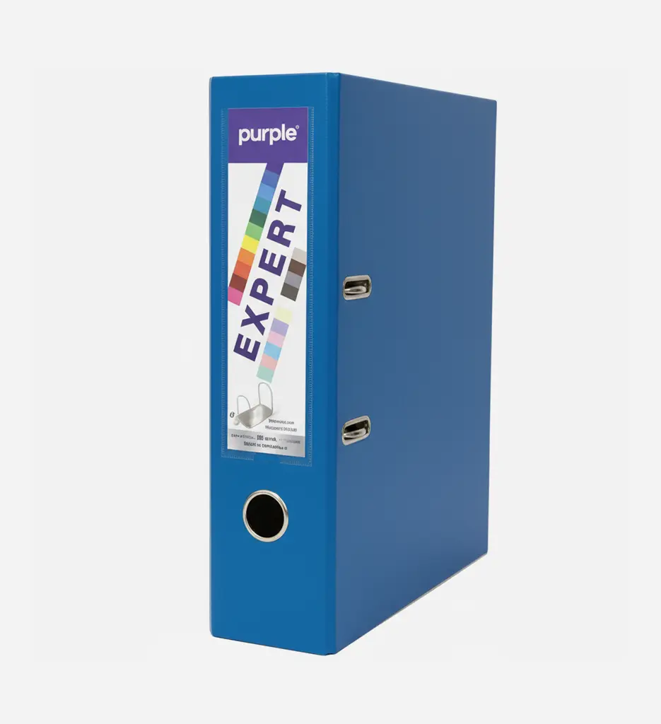 Classeur à Levier Expert D80 Bleu - Purple 