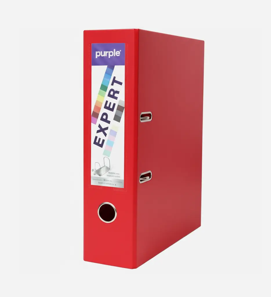 Classeur à Levier Expert D80 Rouge - Purple