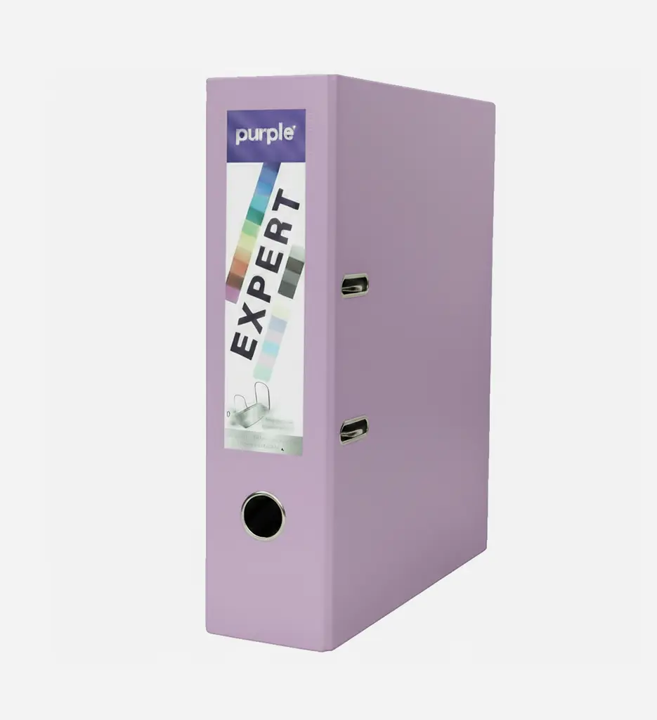 Classeur à Levier Expert D80 Violet Pastel - Purple 