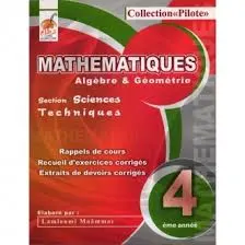 Collection pilote mathématique 4éme sec technique