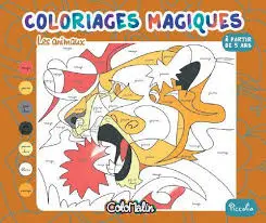 Coloriages Magiques les animaux Piccolia