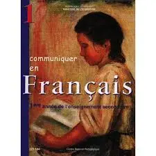 Communiquer en Français 1ER SEC 221104 - CNP