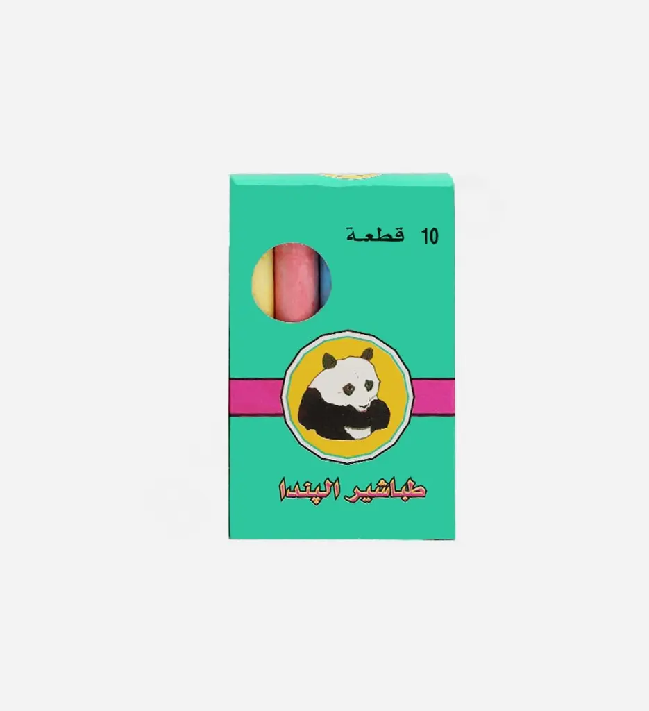 Craie Couleur 10ps - PANDA
