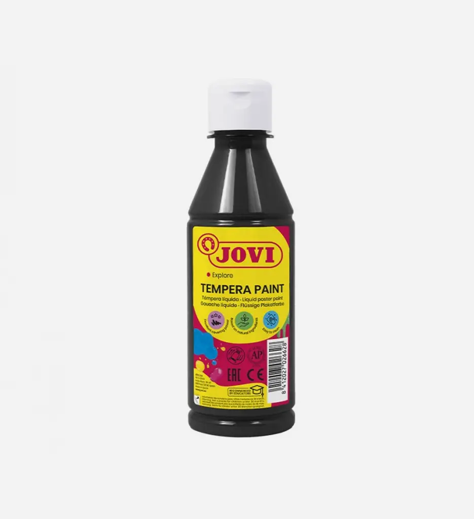 Gouache Liquide 250ML Noir - JOVI