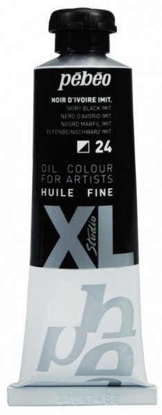 Huile Fine XL Studio 37ML Noir Ivoire - Pébéo 