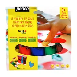 Kit Atelier Tactilcolor 5*80ML + Tampons - Pébéo