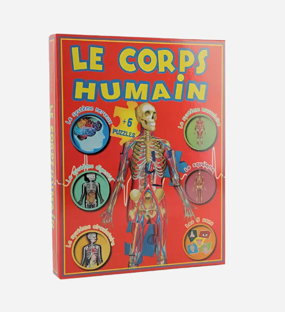 Le corp humain + 6 puzzle