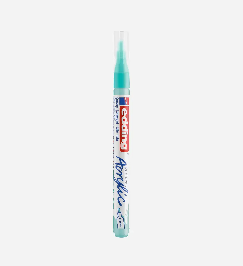 Marqueur Acrylique 1-2 Mm 5300 Turquoise - EDDING