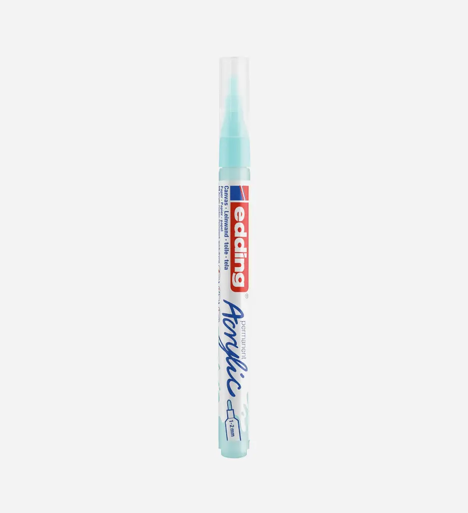 Marqueur Acrylique 1-2 Mm Bleu Pastel 5300 - EDDING