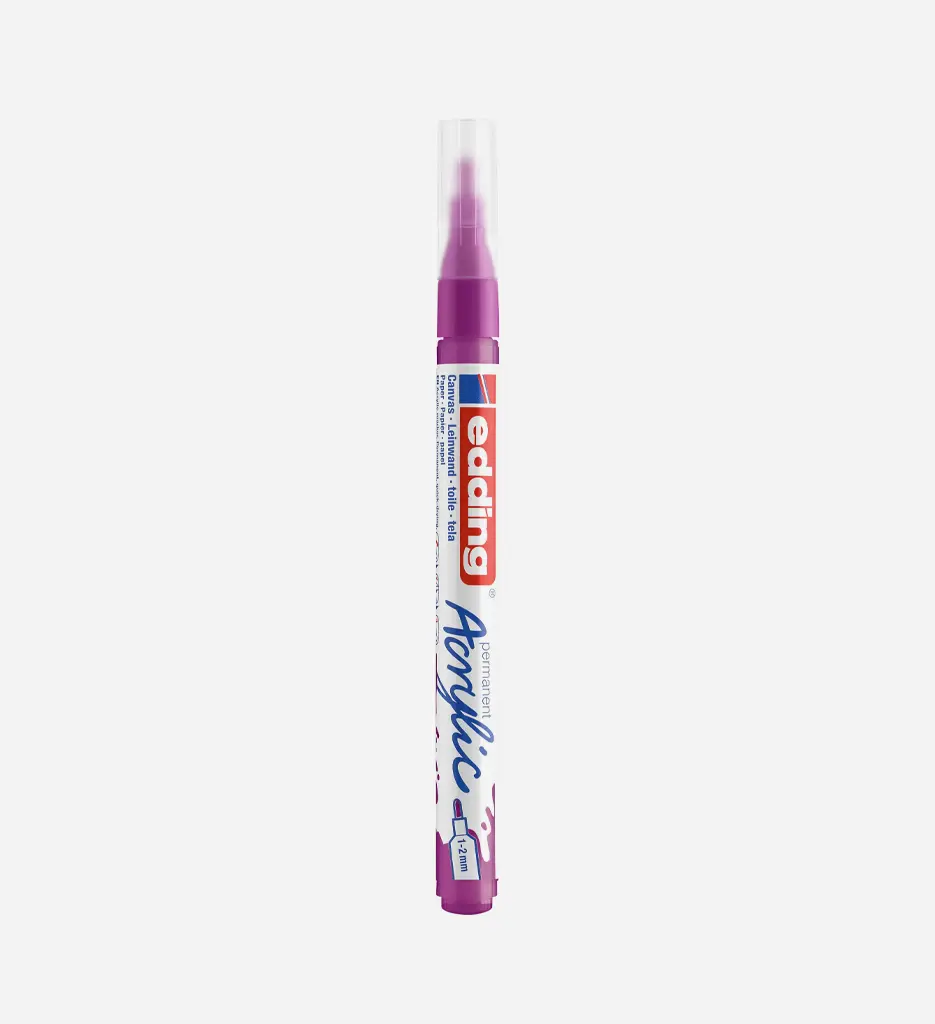 Marqueur Acrylique 1-2 Mm Framboise 5300 - EDDING