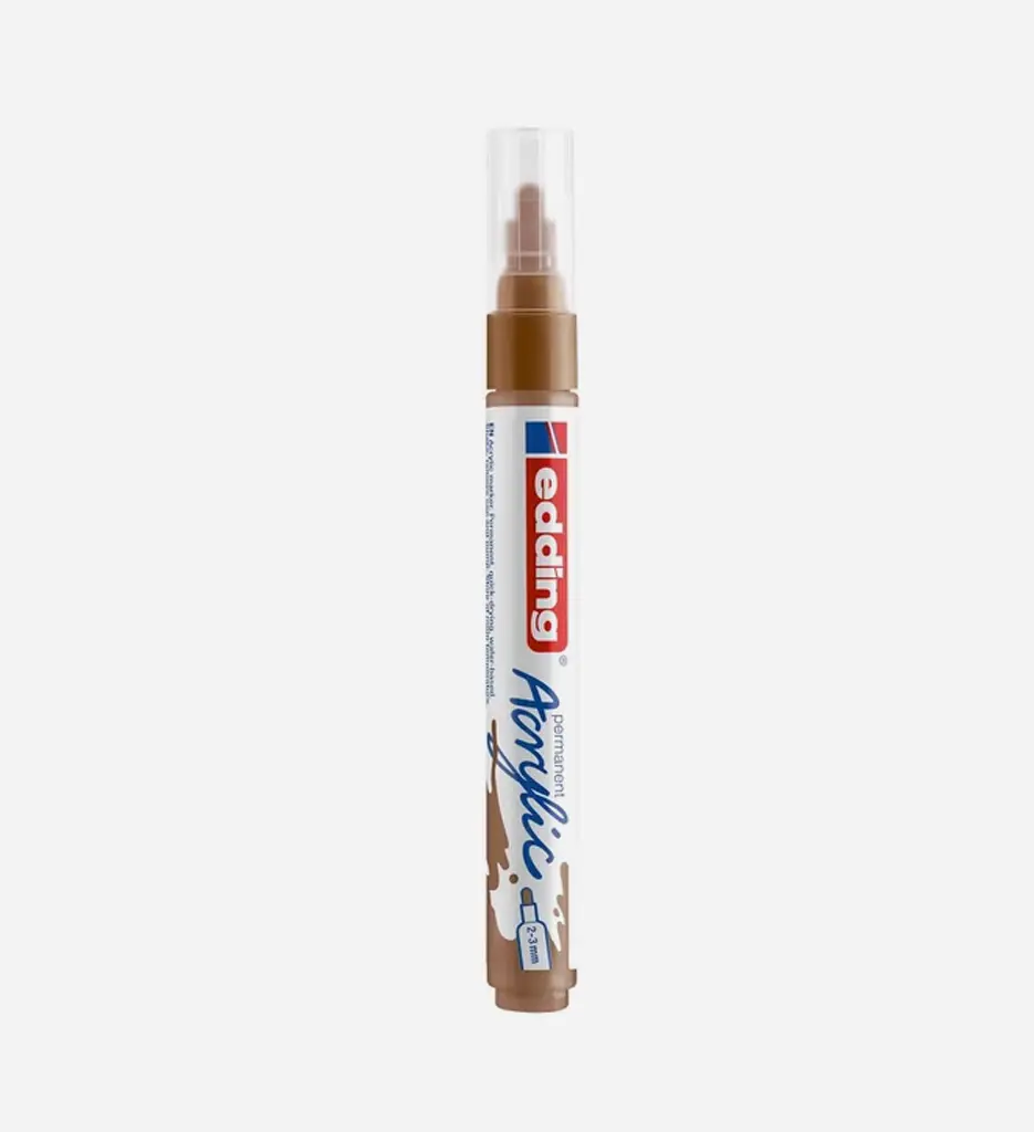 Marqueur Acrylique 2-3 Mm Noisette 5100 - EDDING