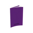 Cahier Piqué 96P A4 90Gr PP Violet - CONQUERANT