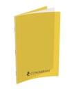 Cahier Piqué 192P A4 70Gr PP Jaune - CONQUERANT 