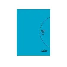 Cahier Piqué BMV 96P 17X22 PP 80Gr Bleu - YAMAMA