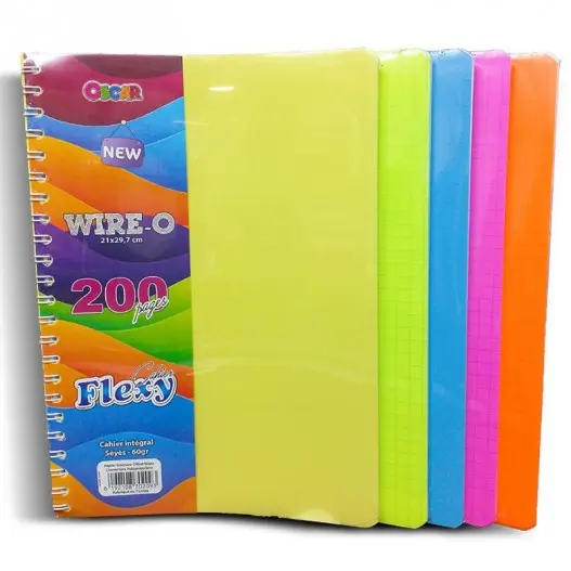 Cahier Wireo 200P 17x22 - OSCAR