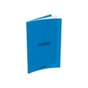 Cahier Piqué 96P 24X32 90Gr PP Bleu - CONQUERANT