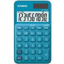 Calculatrice de Poche SL-310UC Bleu - CASIO