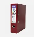 Classeur à Levier Expert D80 Rouge Bordeaux - PURPLE