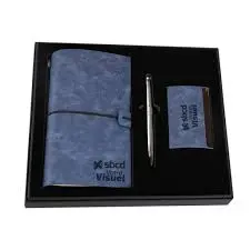 Coffret Agenda Cyborg S.Cuir+Stylo - SILDAR 