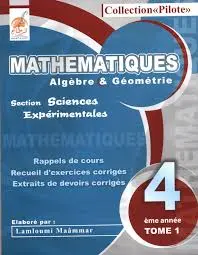 Collection pilote mathématiques 4ème science T1