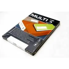 Etiquette Blanche Multi 3 - A4/65