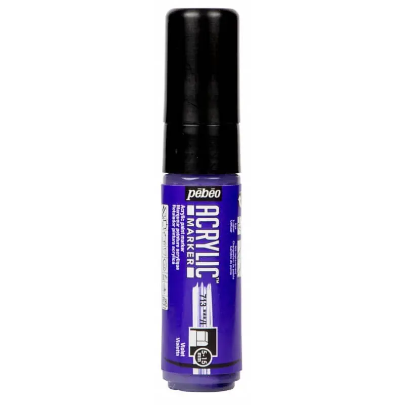Marqueur Peinture Acrylique 5-15MM Violet - PEBEO
