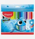 Paquet De 18 Feutres Coloor'peps Ocean - Maped