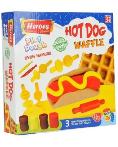 Pate à modeler Hot Dog