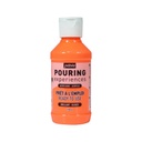 Peinture Acrylique Pouring 118ML Orange Fluo - PEBEO