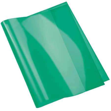 Protège-Cahier En PVC Cristal A4 Vert - Purple