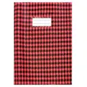 Protège-Cahier En PVC Vichy A4 Rouge - Purple