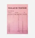 Rame de 100 Feuilles De Pointage 18x8.5