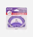 Rapporteur 180°/10Cm Stretch - Purple