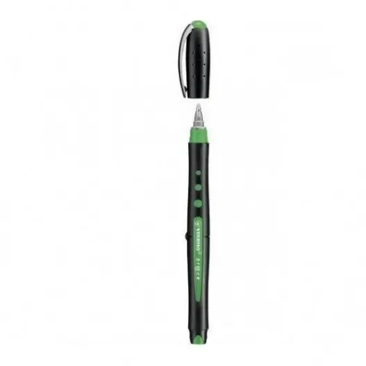 Stylo Roller Black Medium Vert - STABILO