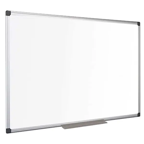 Tableau Blanc Magnétique Cadre Aluminium 90x120 - 2x3