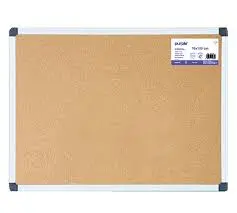 Tableau Liège Magnétique Cadre Aluminium 60*90 - Purple