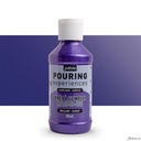 Acrylique Pouring Experiences, Violet Métalique