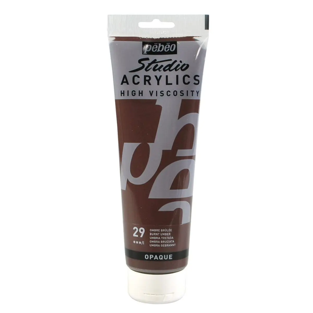 Acrylique Studio High Viscosity 250ML Ombre Brulée - PEBEO