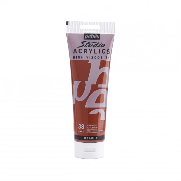 Acrylique Studio High Viscosity 250ML Sienne Brulée - PEBEO 