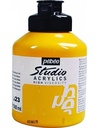 Acrylique Studio High Viscosity 500ML Jaune Cadmium Moyen - PEBEO